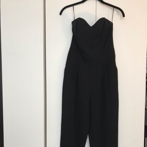 H&M strapless black jumper